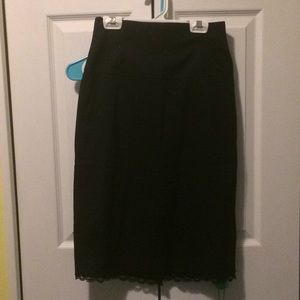 Long business skirt